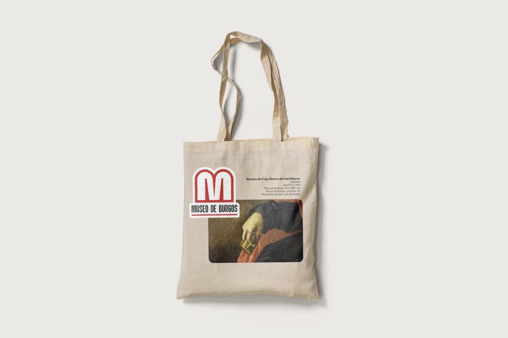 Propuesta de tote bag para el Museo de Burgos